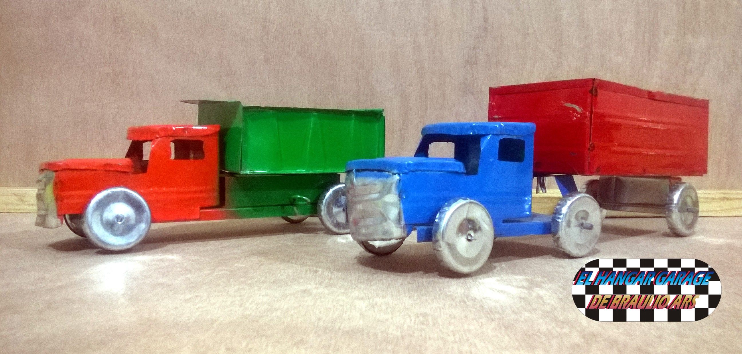 CAMIONCITOS DE HOJALATA JUGUETE TRADICIONAL MEXICANO. Steemit